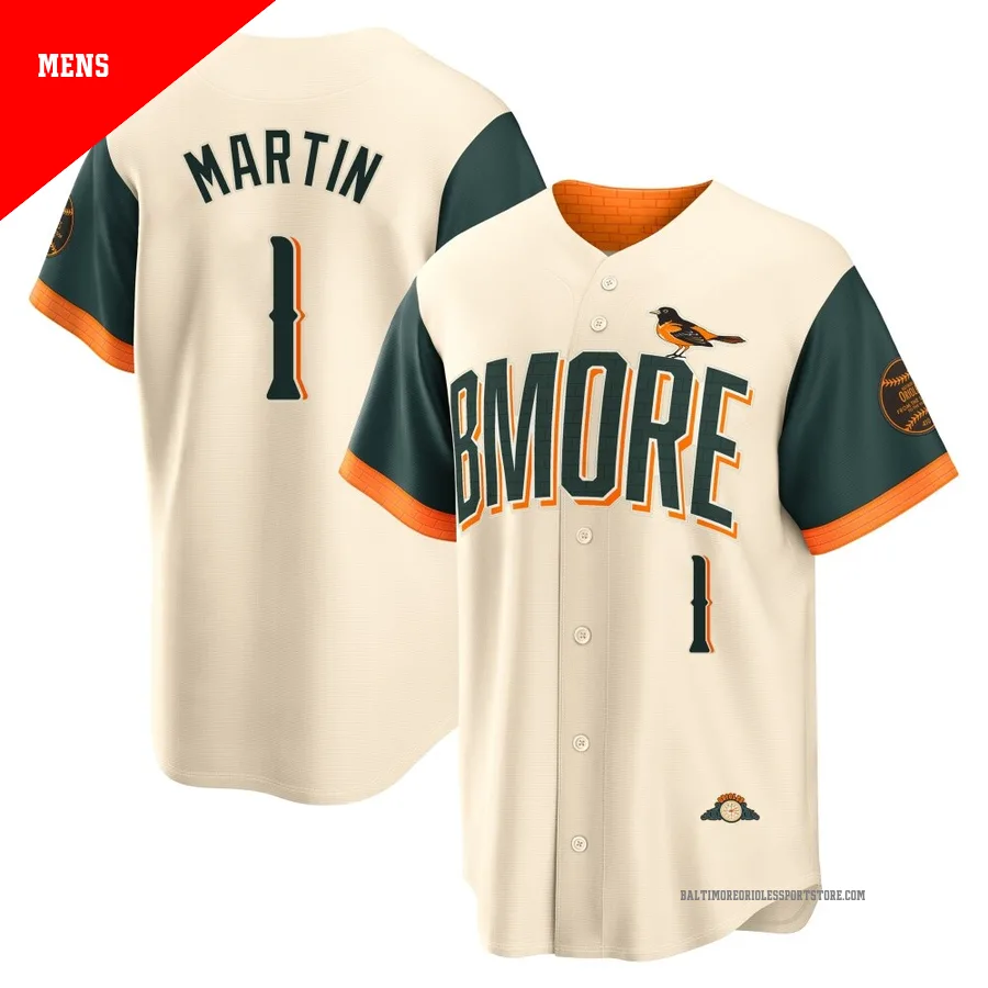 Baltimore Orioles ＃1 Richie Martin Men's Cream Limited 2026 City Connect Stadium Jersey