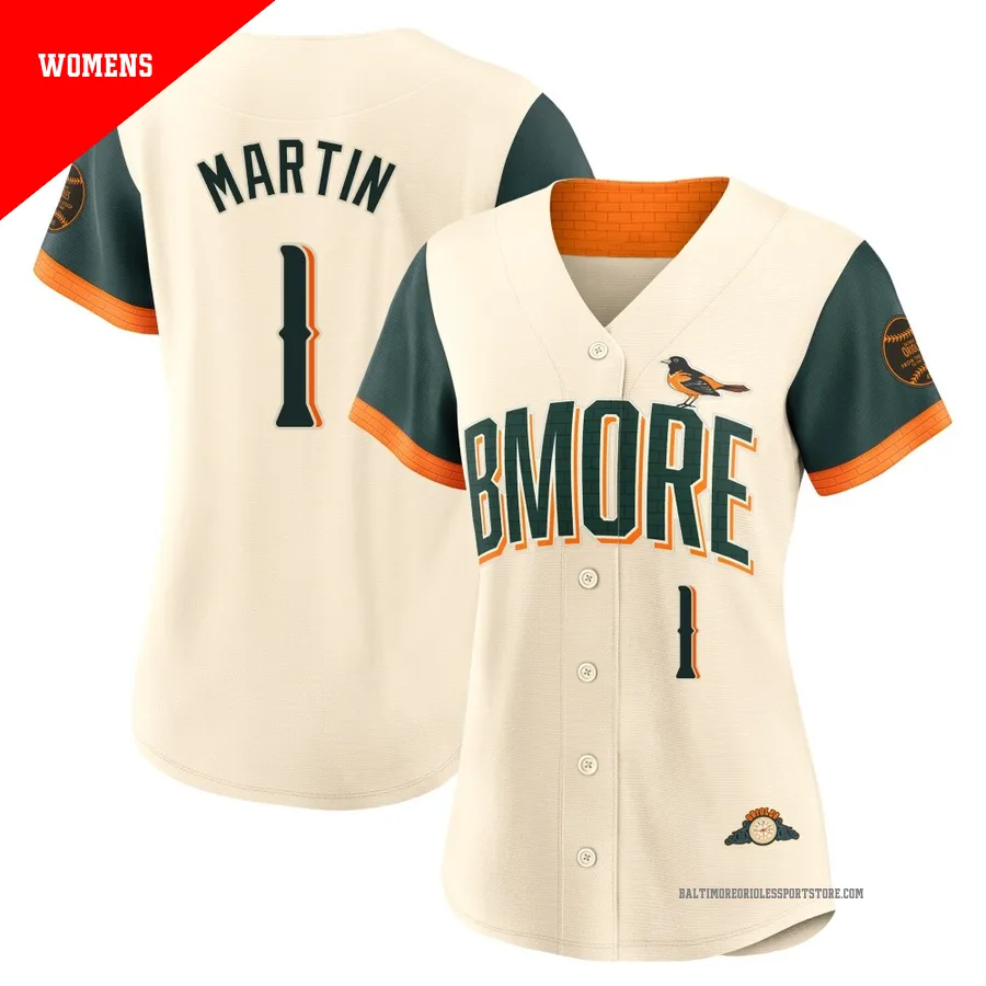 Baltimore Orioles ＃1 Richie Martin Women's Cream Limited 2026 City Connect Stadium Jersey